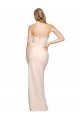 Cubierta Sin tirantes Crepé Elástico Largo Formales Vestidos de dama de honor / Vestidos de fiesta Descuento