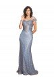 Sirena Hombros Descubiertos Lentejuela Largo Formales Vestidos de dama de honor / Vestidos de fiesta Descuento