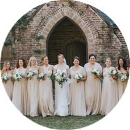 Descuento Champán Vestidos de dama de honor