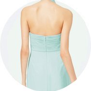 Descuento Espalda baja Vestidos de dama de honor